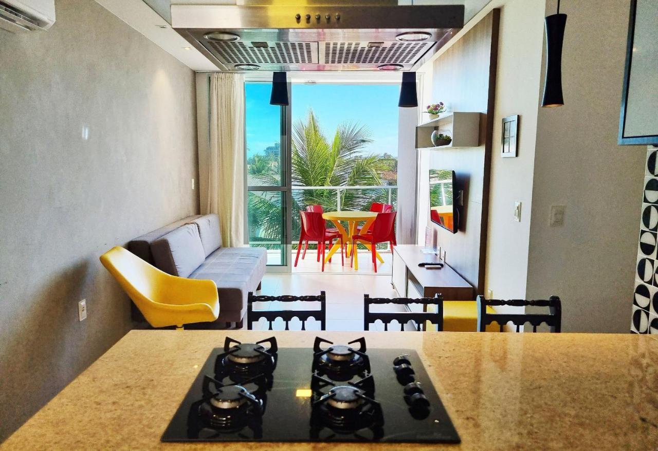 Apartamento Areias Do Mar ! Charmoso E Com Ar Na Sala A318 Barra de São Miguel Exterior foto